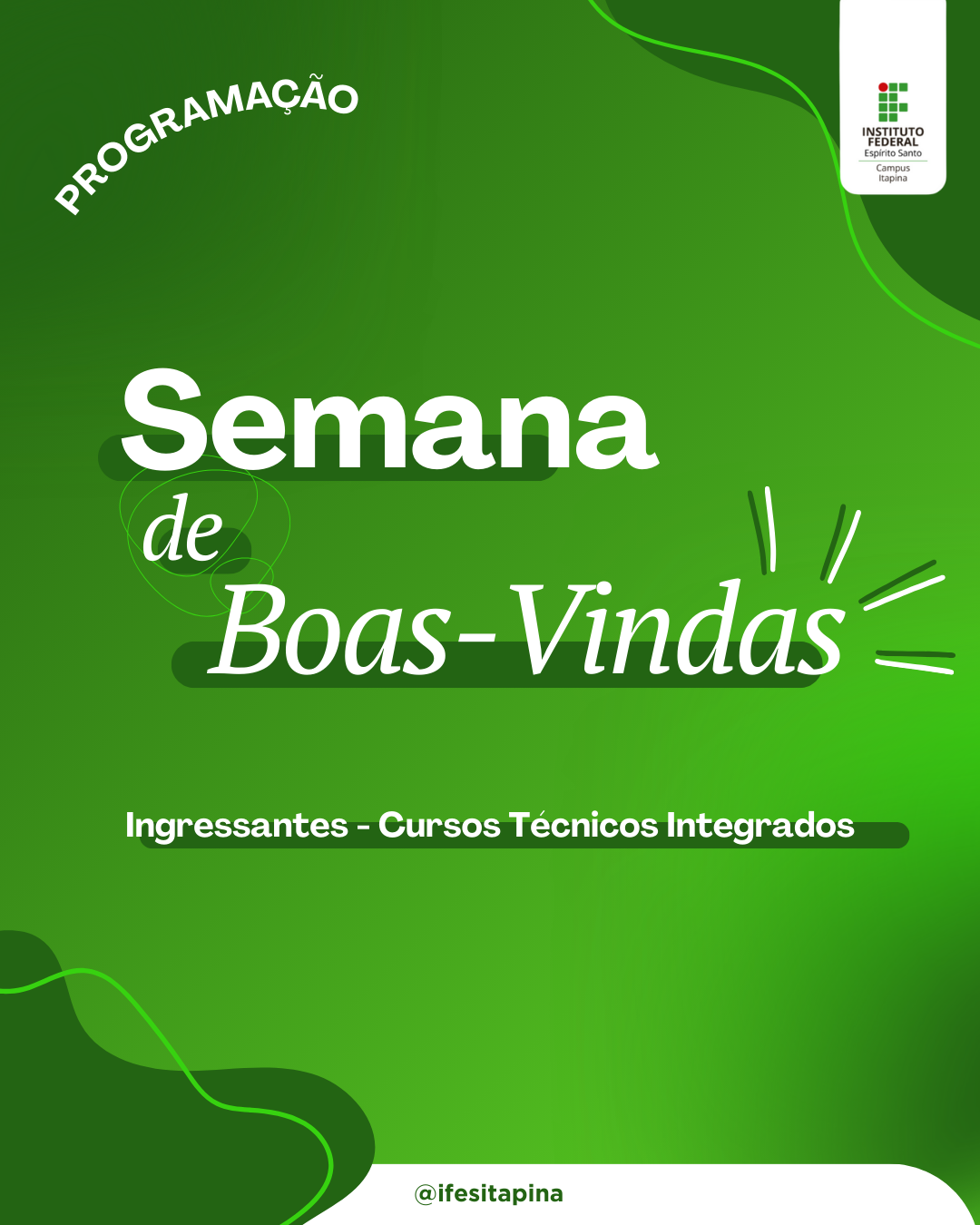 2026 BOAS VINDAS