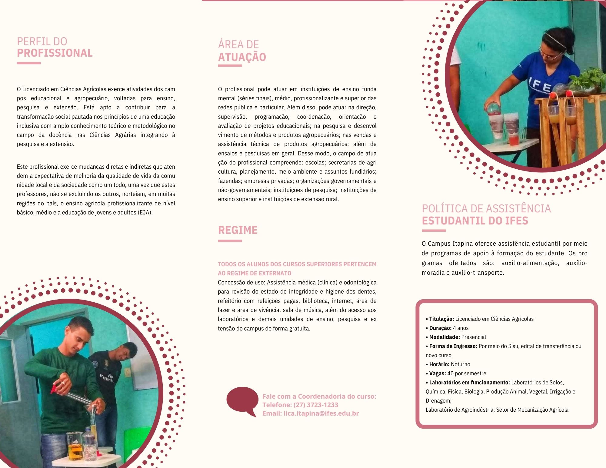 CCSE ITAPINA 210 2022 FOLDERS LICENCIATURA EM CIENCIAS AGRICOLAS 2