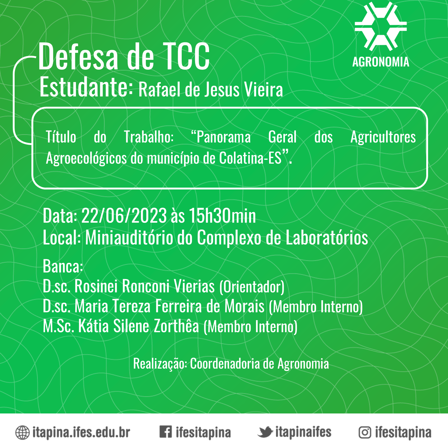 CCSE ITAPINA TCC AGRONOMIA EDITAVEL RAFAEL DE JESUS VIEIRA